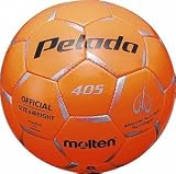 <サッカー>molten/モルテン ペレーダ405 5号球(検定球) 蛍光オレンジ PF405KO