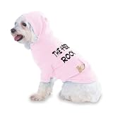 The 49ers Rock Hooded (Hoody) T-Shirt with pocket for your Dog or Cat Size XS Lt Pink