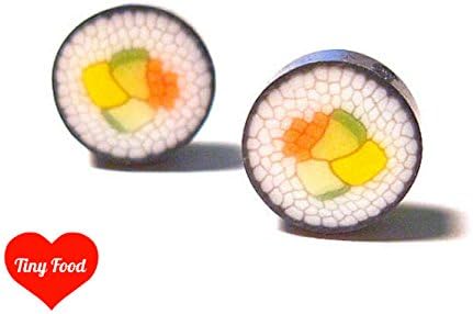 Futomaki Sushi Rolls Earrings