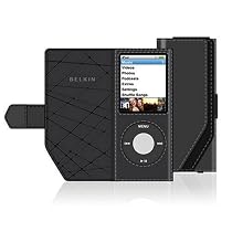 Belkin Ipod Nano 4G leather folio black