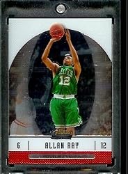 2006/07 Topps Finest #70 Allan Ray Boston Celtics Rookie Basketball Card Basketball Card - Mint Condition - In Protective Display Case !