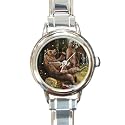 Limited Edition Violano Italian Charm Watch Bears Camping