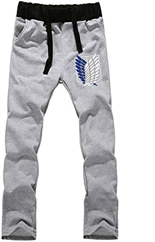 Mens Anime Pants Attack on Titan Shingeki no Kyojin Sweatpants