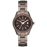 Fossil Stella Mini Stainless Steel Watch - Brown Fossil Stella Mini Stainless Steel Watch - Brown