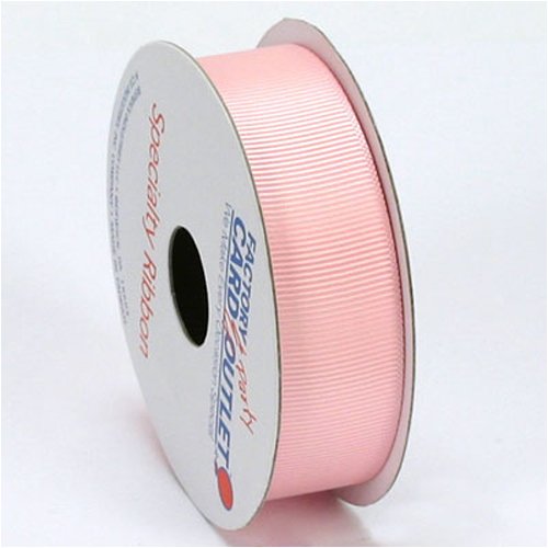 Pink Grosgrain Ribbon - 7/8'W (12 spools, totaling 120 yards)