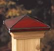 6x6 Jewel Garnet Post Cap [CAPITOL CITY LUMBER]