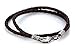 BICO 4mm Brown Braided Necklace (CL14 Brown)