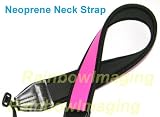 RainbowImaging High Quality Anti-Slip Elastic Neoprene Neck Strap for Canon, Nikon, Fuji, Olympus, Panasonic, Pentax, Sony cameras Purple