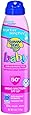 Banana Boat Baby Sunscreen Ultra Mist Tear-Free Sting-Free Broad Spectrum Sun Care Sunscreen Spray - SPF 50, 6 Ounce (Pack of 3)
