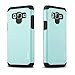 J&D Case Compatible for Galaxy On5 - Heavy Duty Dual Layer Hybrid Shock Proof Protective Rugged Bumper Case - Mint