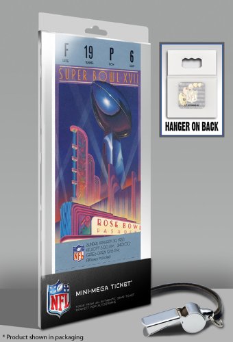 Super Bowl XVII (17) Mini-Mega Ticket