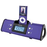 iHome iH16 Portable Speaker System for iPod Lilac Electronics ipod speaker