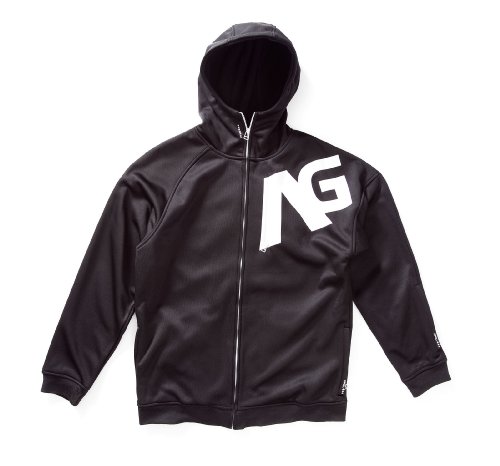 ANALOG Herren Kapuzen Fleece Jacke TRANSPOSE 4 BONDED, true black, M, 261020 Preisvergleich