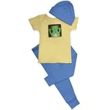 Best of Chums Linen Bag Series 3-Piece Set - Mr. Frog Surprised, Buttercup/B.Jean/B.Jean