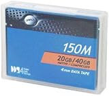Dell DAT 4mm 20 GB Native / 40 GB Compressed 150m DDS4 Backup Tape Media