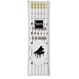 Crayon � papier musique Piano (lot de 6)