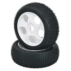 7188 1 8 Buggy Tire Rim Set F (2) from Imex Tires
