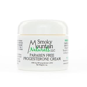 (Paraben-Free) Natural Progesterone Cream 1,000 Mg. USP (For Wrinkles, Hot Flashes, Mood Swings, Vaginal Dryness and Other Effects of Menopause)