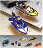 Mini Radio Control Speed Boat with Outboard Motor