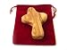 Olive Wood Comfort Cross- Palm Size