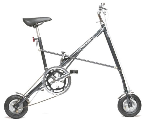 17BICYCLE エクスウォーカー 8インチ折畳み自転車 チャコール EX-002