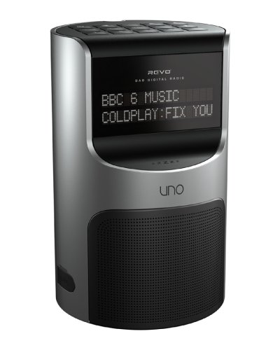 Childrens Toyshop  Electronics : Revo Uno DAB Digital/FM Radio with Alarm (Silver)