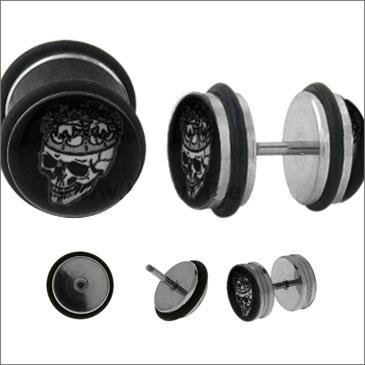 SKULL KING Flared Body Piercing Plugs. Product By ed. No customer reviews yet.