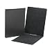 Smead Pressboard Binder Cover, 8.5 x 11 Inches, Black, 25 per Box (81124)