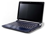 Acer Aspire One D250 25,7 cm (10,1 Zoll) Netbook (Intel Atom N280 1,66GHz, 1GB RAM, 160GB HDD, Intel 945GSE, XP Home) blau