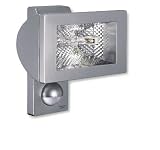 STEINEL - 648510 - Spot halogène - Détecteur de mouvement - IP44, R7s, 500W 230V - argent