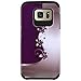 Galaxy S7 Edge Case, Celljoy [Liquid Armor] {Purple Silver Vine} Samsung G935 2016 Release Model Slim Fit Dual Layer TPU Protective HybridShockproof - Thin Hard Cover Case