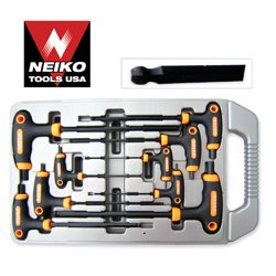 T-Handle SAE Ball End Hex Key Driver Set
