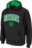 North Dakota Fighting Sioux Arched Tackle Twill Hooded Sweatshirt
