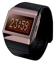 o.d.m. Unisex Mr Metallic Series Black Programmable Digital Watch #MDD99B-4
