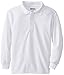 Genuine Boys' Polo Shirt (More Styles Available), Classic White, 10/12