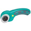 Wolfcraft 4152000 1x Rollmesser aus Kunststoff f�r Stoffe und Papier, gerader und Kurvenschnitt / mit austauschbarer 45 mm Klinge