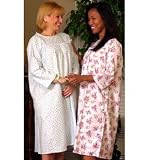 Women's Flannel Backwrap Gown