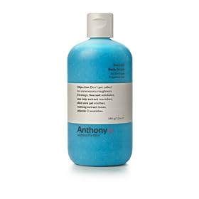 Anthony Logistics for Men Sea Salt Body Scrub, 12 oz