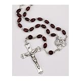 Sterling Silver Brown Cocoa Bead Men