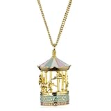 Disney Couture Dumbo Gold Plated Necklace With