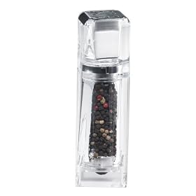 Arta Primo Pepper Grinder and Salt Shaker Combination, Black by Arta