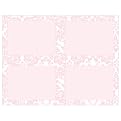 Blooming Pink 4-Up Postcard