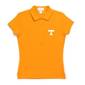 Antigua University of Tennessee Women's Remarkable Baby Rib Short Sleeve Polo Shirt