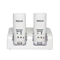 CET Domain 10300905 Rechargeable Battery and Charge Station for Nintendo Wii Remote Control