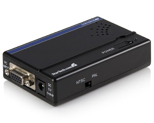 StarTech VGA2VID High Resolution VGA to Composite or S-Video Converter