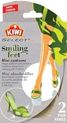 Kiwi Smiling Feet Mini Cushions (4ea or 2 Pair)