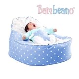 Bambeano® Baby Bean Bag Support Chair - Blue