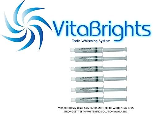 VitaBrights 6-10ml 44% Carbamide Teeth Whitening Gels