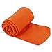 HDE Girl's Stockings Microfiber Opaque Footed Kids Tights (Orange, Small)