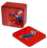 SUPER MARIO FIGURE TINS MARIO & BOMB-OMB